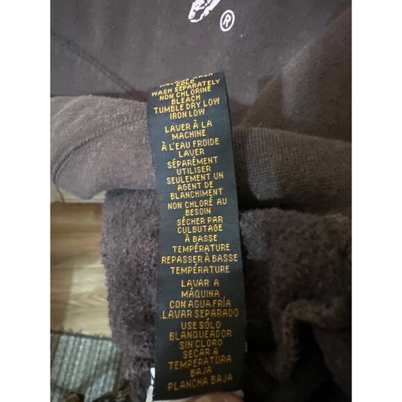 Browning for her med. brown & pink hoodie pullover sweatshirt. Logo on front - Picture 6 of 8